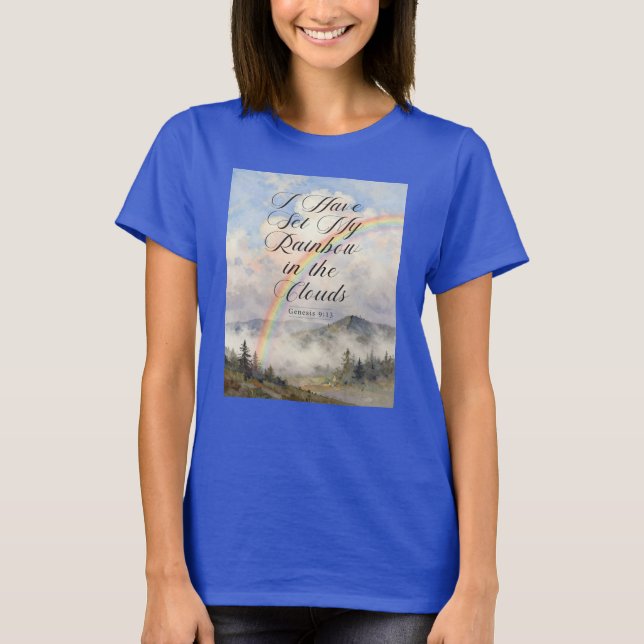 Camiseta de mujer cita del Antiguo Testamento (Anverso)
