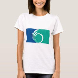 Camiseta de mujer con bandera de Ottawa, Canadá