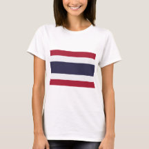 Camiseta de mujer con bandera de Tailandia