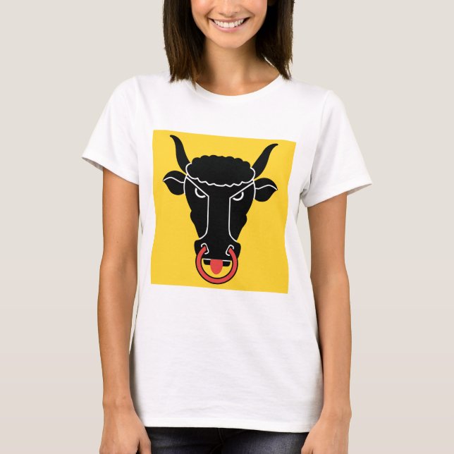 Camiseta de mujer con bandera del cantón de Uri, S (Anverso)