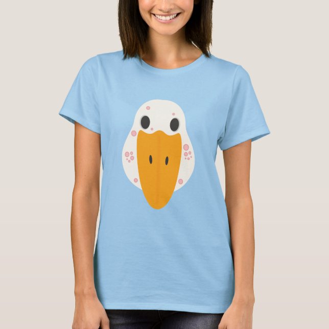 Camiseta de Mujer con Ganso con Granos (Anverso)