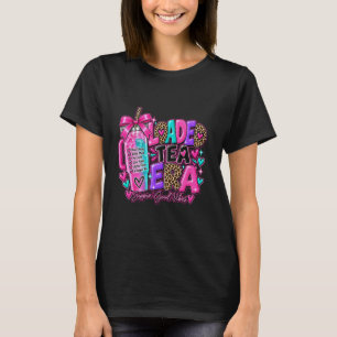 Camiseta de mujer con gráfico colorido de té carga