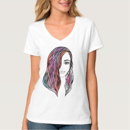 Camiseta de mujer con una foto
