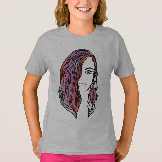 Camiseta de mujer con una foto (Anverso)