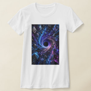 Camiseta de mujer Cosmic Black Hole 3D