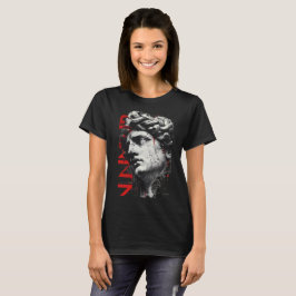 Camiseta de mujer Cracked Classical Bust Trash Pol