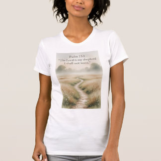 Camiseta de mujer cristiana con versículo bíblico