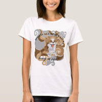 Camiseta de mujer cuando todo lo demás falla, abra