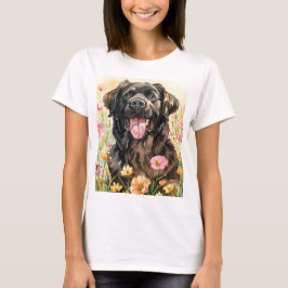 Camiseta de mujer de acuarela de Terranova