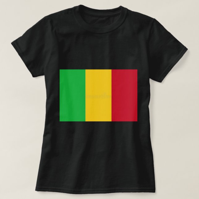 Camiseta de mujer de África (Diseño del anverso)