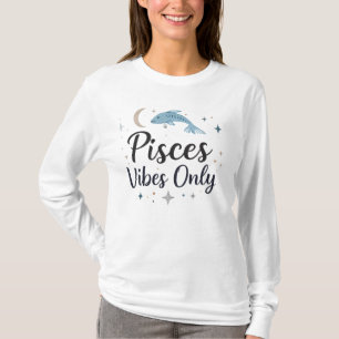 Camiseta de mujer de astrología solo vibraciones d