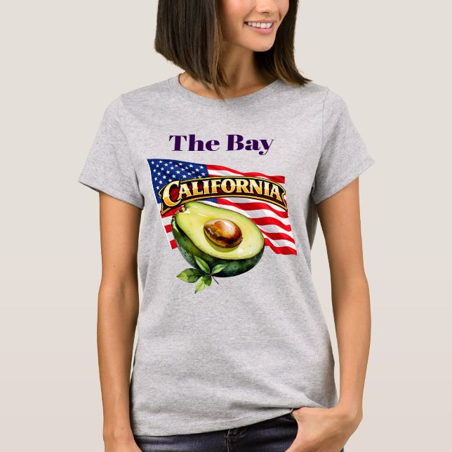 Camiseta de mujer de California (Anverso)