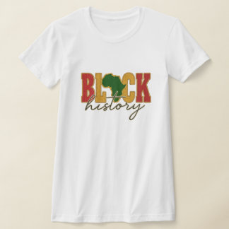 Camiseta de Mujer de Crochet del Mes de la Histori