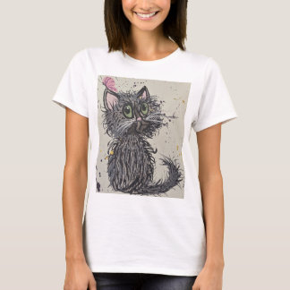 Camiseta de mujer de Gato Espantoso