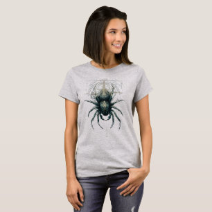 Camiseta de mujer de geometría mística araña ocult