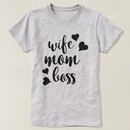 Camiseta de mujer de jefe de mamá