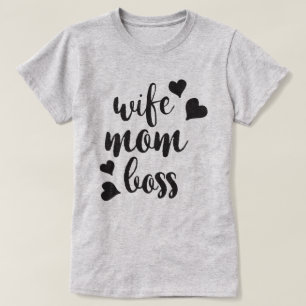 Camiseta de mujer de jefe de mamá