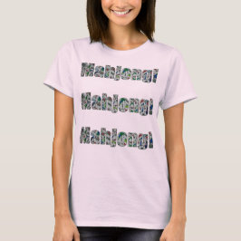 Camiseta de mujer de Mahjong