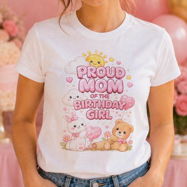 Camiseta de mujer de Mamá orgullosa de la cumpleañ (Subido por el creador)