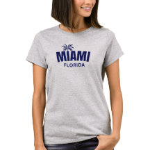 Camiseta de mujer de Miami Florida