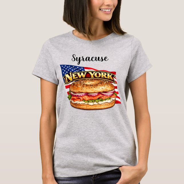 Camiseta de mujer de Nueva York (Anverso)