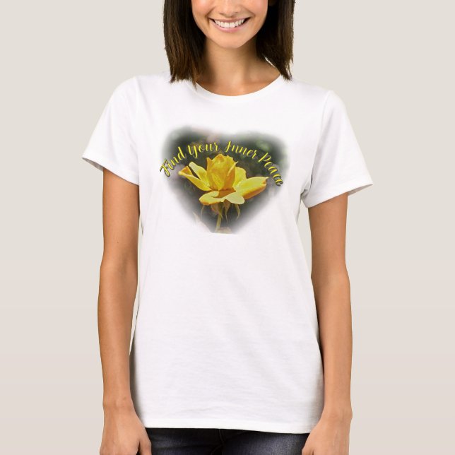 Camiseta de mujer de paz interior (Anverso)