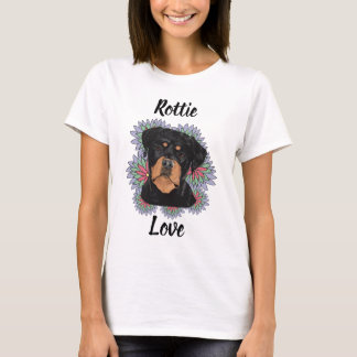 Camiseta de mujer de Rottie Love Rottweiler | Perr