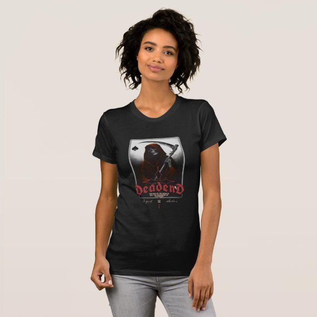Camiseta de mujer "Deadly" Reaper Dark Muse - Ethe (Anverso completo)