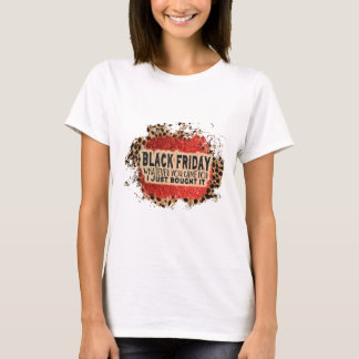 Camiseta de mujer del Black Friday