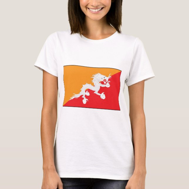 Camiseta de mujer del dragón chino (Anverso)