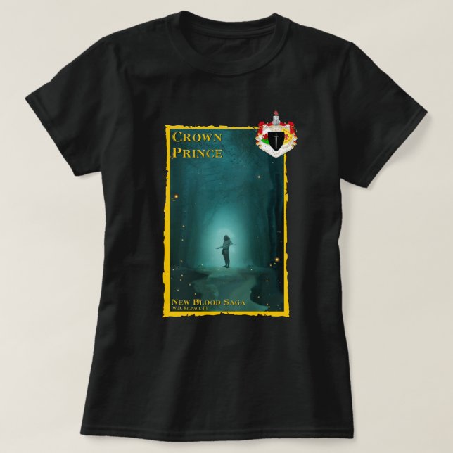 Camiseta de mujer del príncipe heredero (Diseño del anverso)