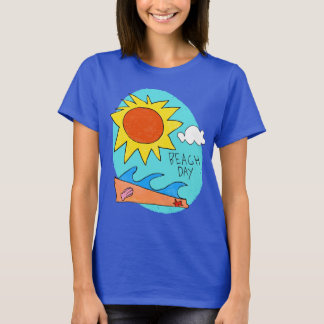 Camiseta de mujer "Día de Playa"
