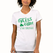 Camiseta de mujer Día de San Patricio Bésame