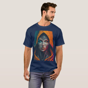 Camiseta de mujer digital creativa