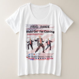 Camiseta de mujer Donald Trump Plus Size