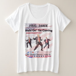 Camiseta de mujer Donald Trump Plus Size