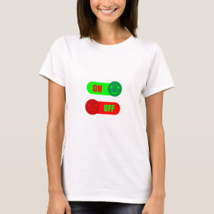 Camiseta De Mujer Emoji De Estado De Ánimo Activad