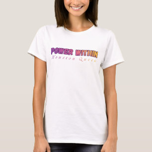 Camiseta de mujer empoderada POWER WITHIN Houston 