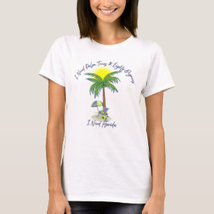 Camiseta de Mujer Florida Palmeras y 80 Grados
