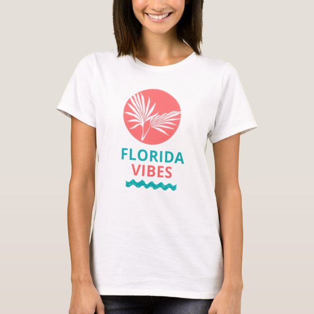 Camiseta de Mujer Florida Vibes (Anverso)