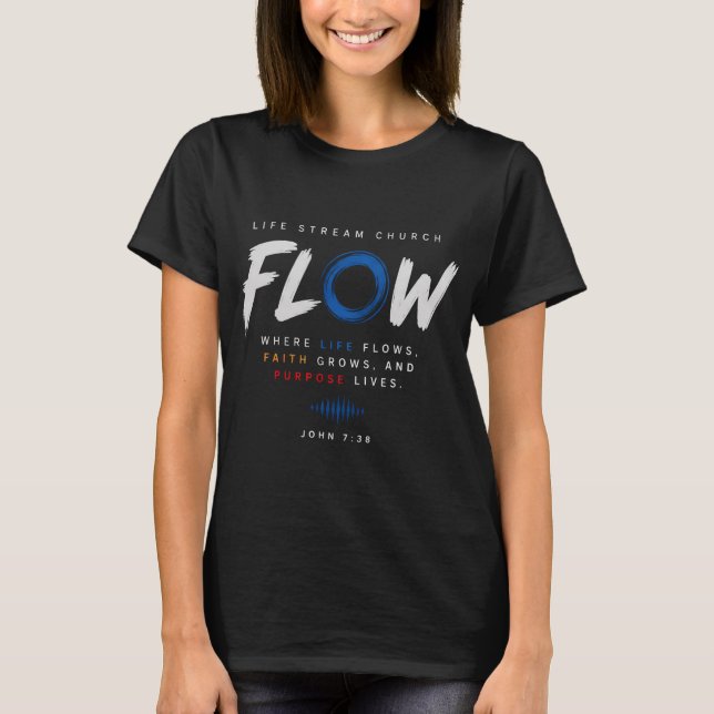 Camiseta de mujer FLOW  (Anverso)
