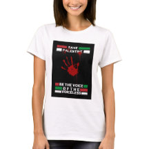 Camiseta de Mujer Free Palestina | Salva Gaza