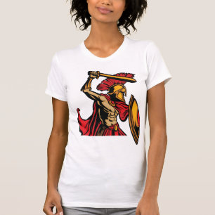 Camiseta de mujer guerrera espartana