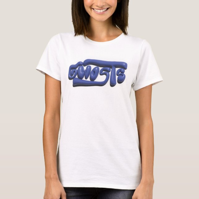 Camiseta de mujer Gwosts 3D (Anverso)