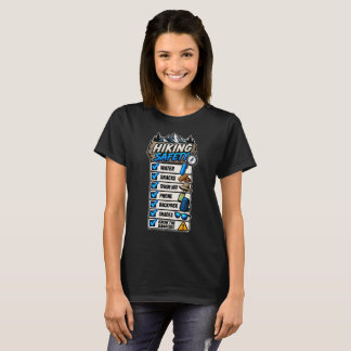 Camiseta de mujer Hiking Safety blk2
