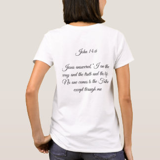 Camiseta de mujer John 14:6