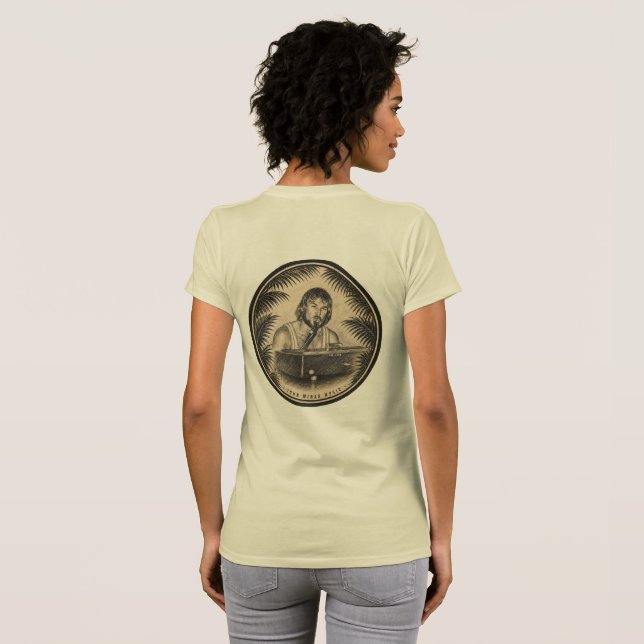Camiseta de mujer John Minar Music  (Reverso completo)