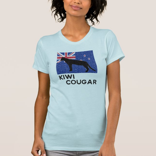 Camiseta de mujer Kiwi Cougar (Anverso)