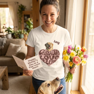 Camiseta de Mujer Labrador Love Club con Foto Pers