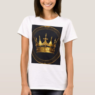 Camiseta de Mujer Logo de Reina Diseño de Corona
